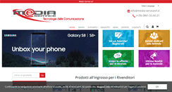 Desktop Screenshot of media-servicesrl.it