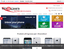 Tablet Screenshot of media-servicesrl.it